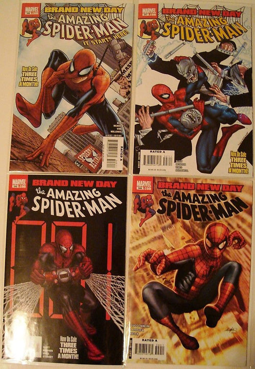Amazing Spider-Man 546, 547, 548, 549, 550, 551, 552, 553, 554 BND --0