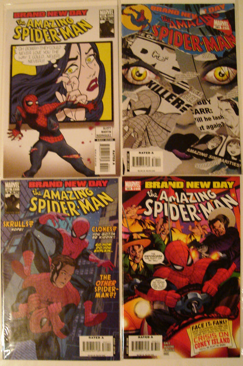 Amazing Spider-Man 556, 557, 558, 559, 560, 561, 562, 563, 567 BND --1