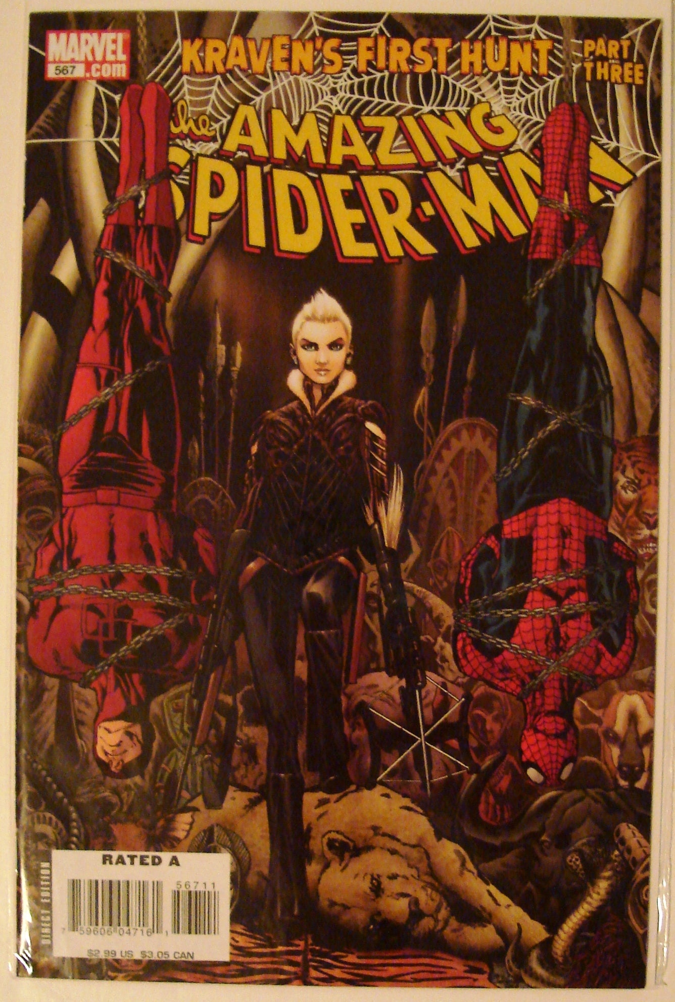 Amazing Spider-Man 556, 557, 558, 559, 560, 561, 562, 563, 567 BND --2