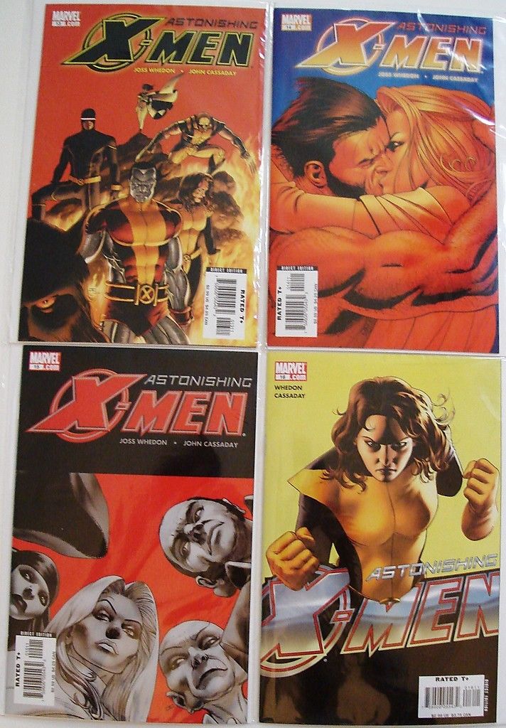 Astonishing X-Men 13, 14, 15, 16, 17, 18, 19 Wolverine Whedon Cassaday --0