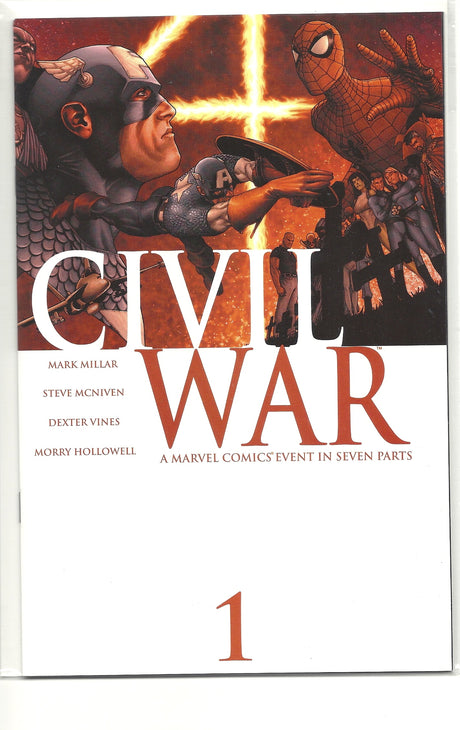 Civil War 1 2 3 4 5 6 7 Spider-Man Unmasked | Millar McNiven Marvel --0