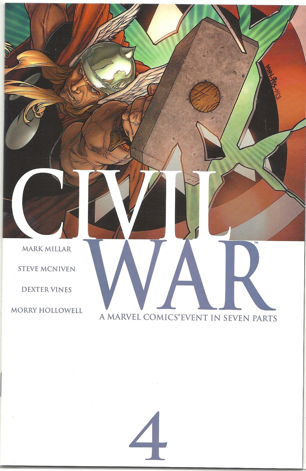Civil War 1 2 3 4 5 6 7 Spider-Man Unmasked | Millar McNiven Marvel --4
