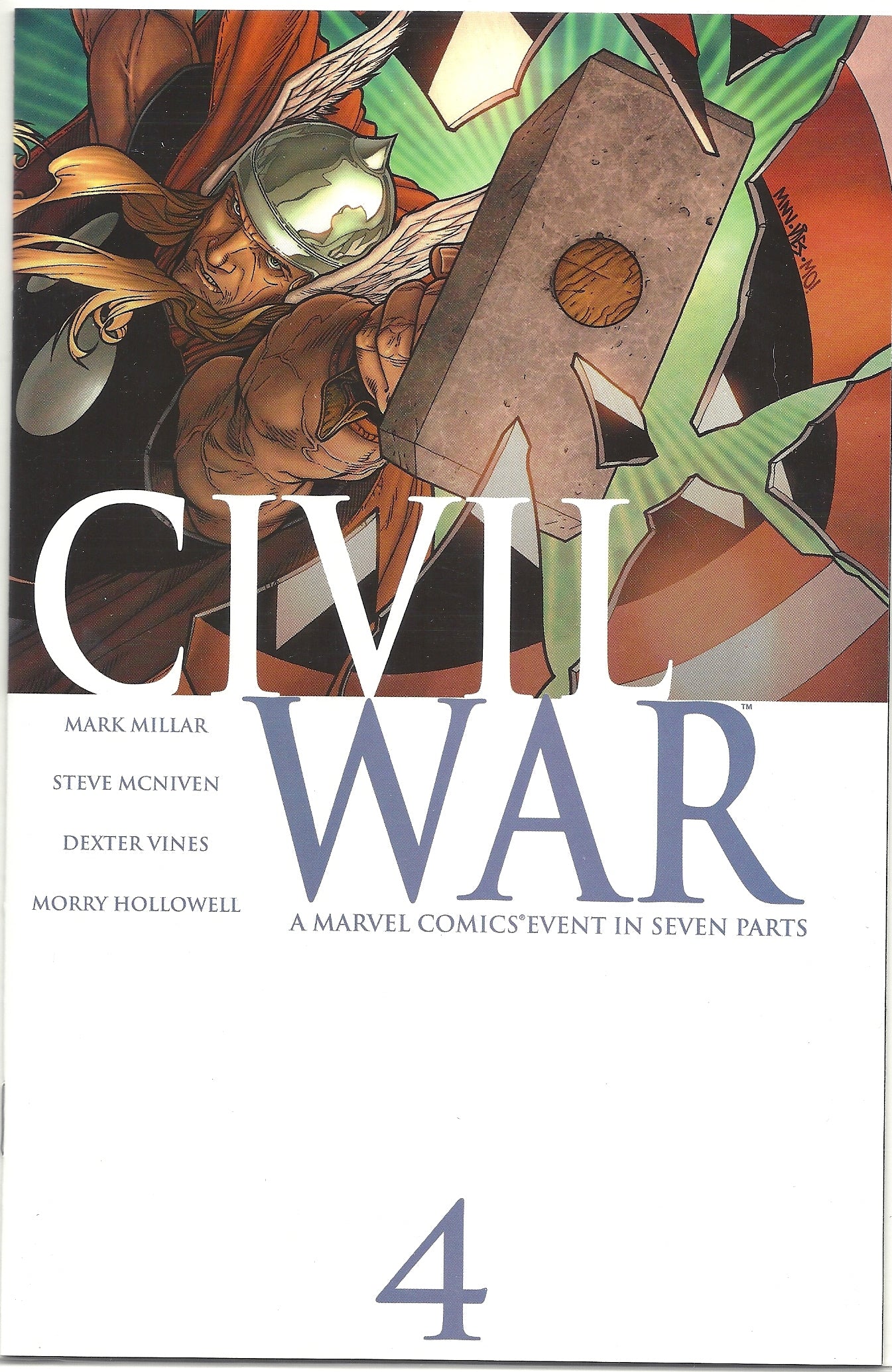 Civil War 1 2 3 4 5 6 7 Spider-Man Unmasked | Millar McNiven Marvel --4