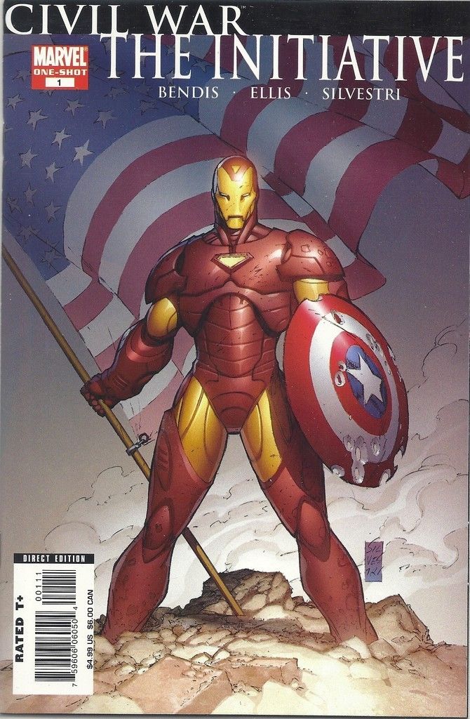 Civil War Fallen Son 1 2 3 4 5 Initiative Return Avengers Mike Turner --5