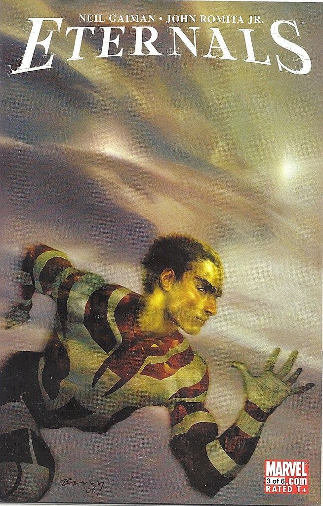 Eternals 1, 2, 3, 4, 5, 6, 7 Set Lot Gaiman Romita Jr --2