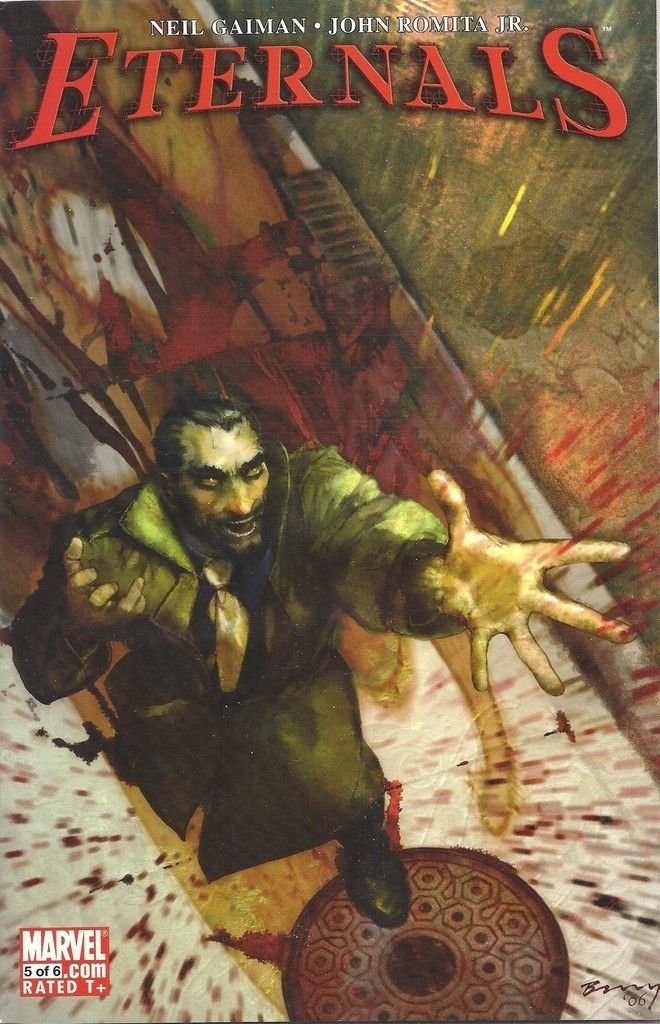 Eternals 1, 2, 3, 4, 5, 6, 7 Set Lot Gaiman Romita Jr --4