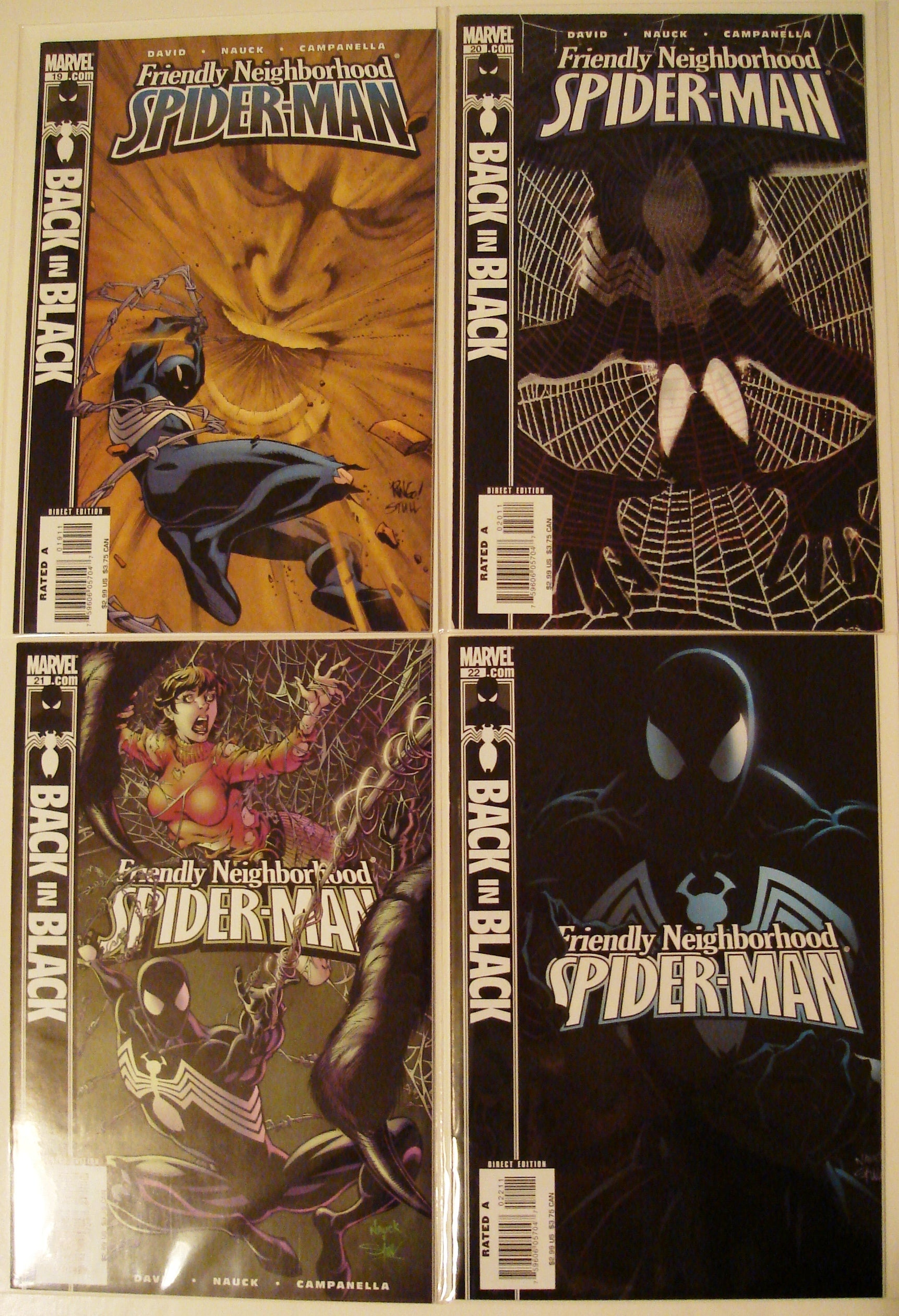 Friendly Neighborhood Spider-Man 19, 20, 21, 22 Sensational 35, 36 --0