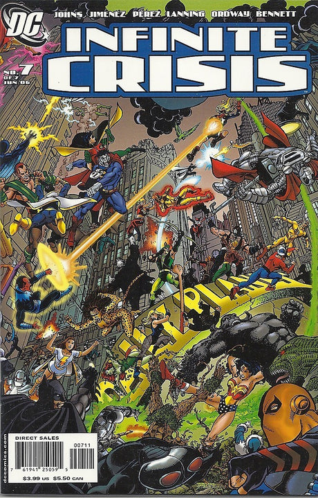 Infinite Crisis 1, 2, 3, 4, 5, 6, 7 Brave New World -- George Perez --6