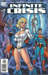 Infinite Crisis 1, 2, 3, 4, 5, 6, 7 -- Jim Lee covers Johns Jimenez --1