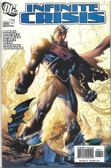 Infinite Crisis 1, 2, 3, 5, 6, 7 -- Jim Lee covers Johns Jimenez --4