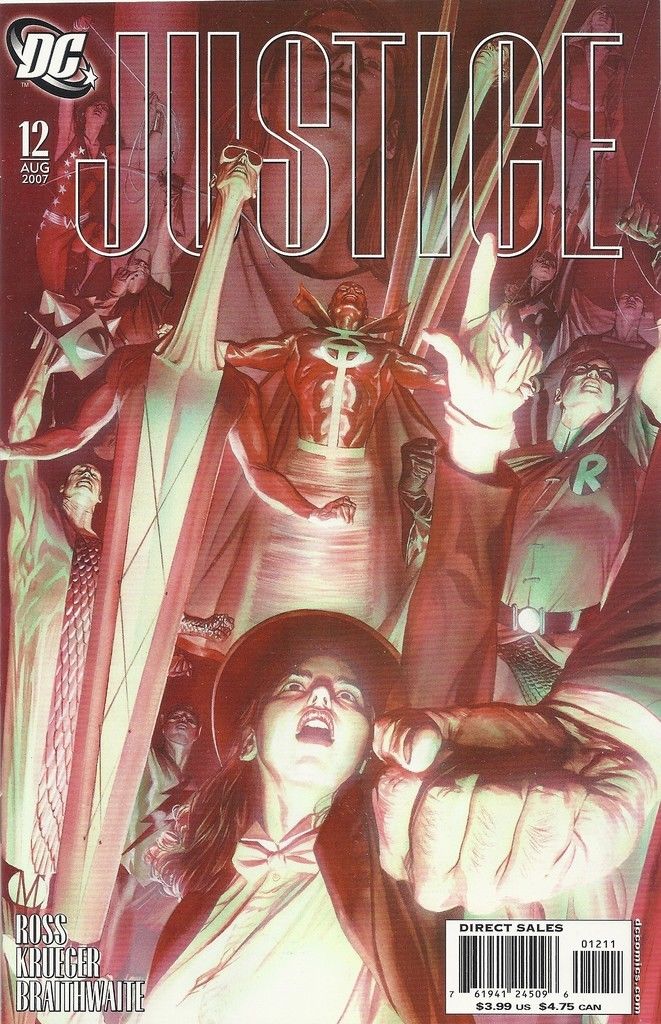 Justice 1 2 3 4 5 6 7 8 9 10 12 Set Variant Ross Superman --12