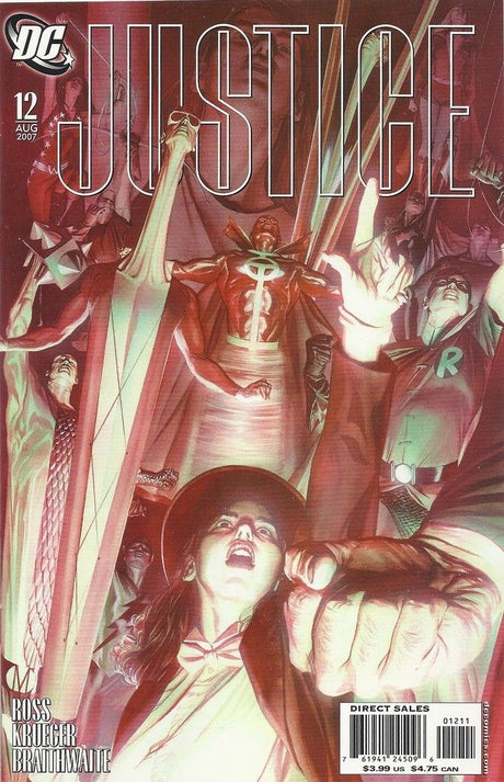 Justice 1 2 3 4 5 6 7 8 9 10 12 Set Variant Ross Superman --12