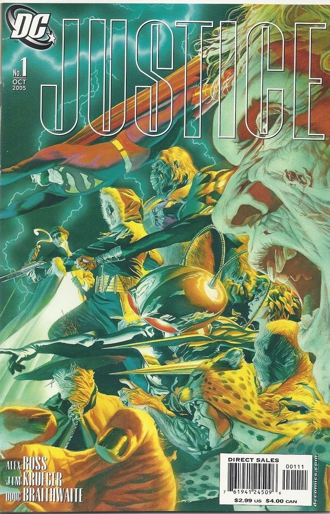 Justice 1 2 3 4 5 6 7 8 9 10 12 Set Variant Ross Superman --1