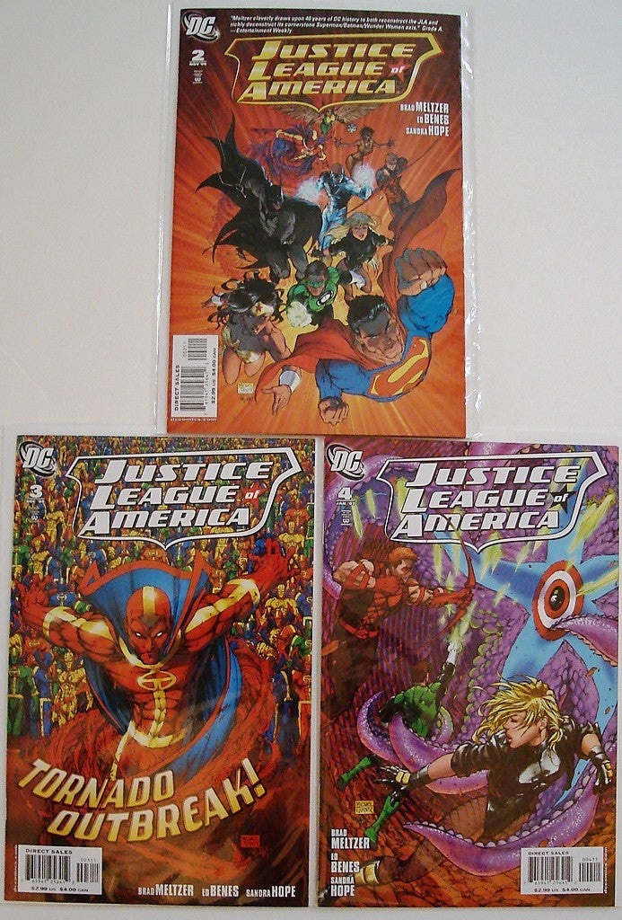 Justice League Of America 2006 0, 1 A, 1 B, 1 2nd, 2, 3, 4 Batman --1