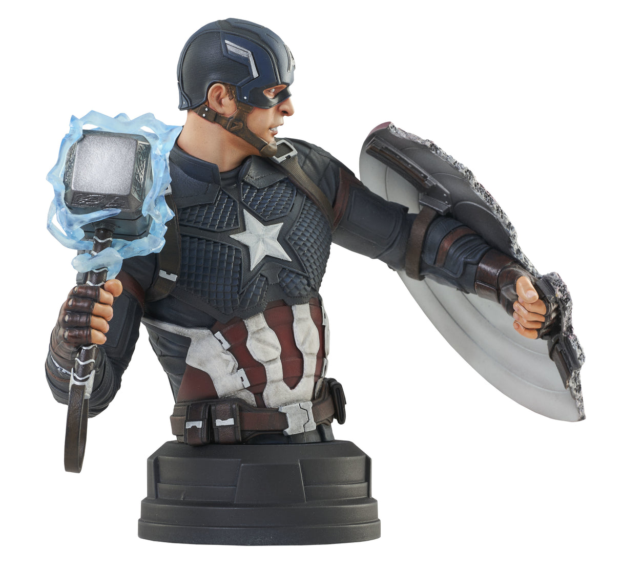 Marvel Movie Captain America 1/6 Scale Bust Avengers Diamond Select --1