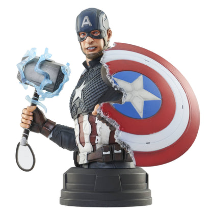 Marvel Movie Captain America 1/6 Scale Bust Avengers Diamond Select --0