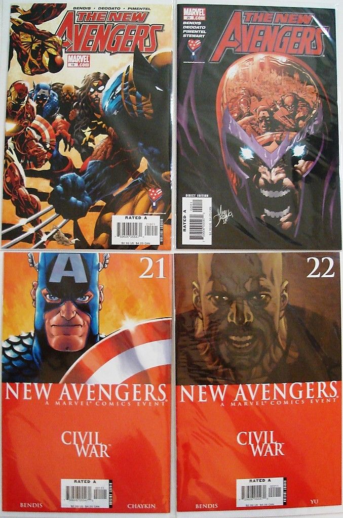 New Avengers 19 20 21 22 23 24 25 26 Captain America Civil War Movie --0