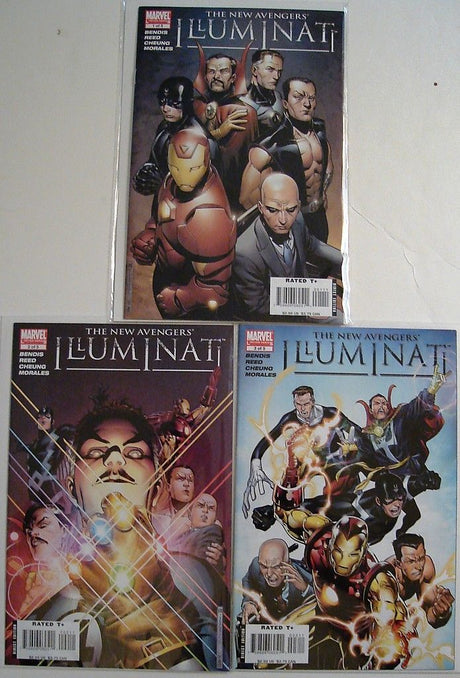 New Avengers Illuminati 1 2 3 4 5 Captain America Civil War Movie --1