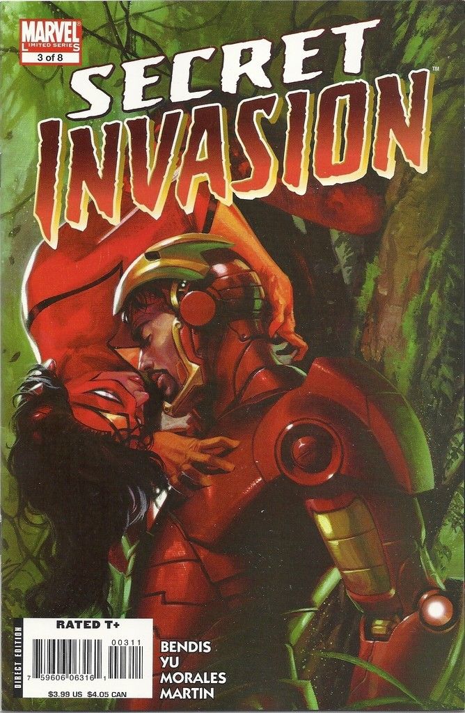 Secret Invasion 1, 2, 3, 4, 5, 6, 7, 8 Wolverine Iron Man Bendis Yu --2