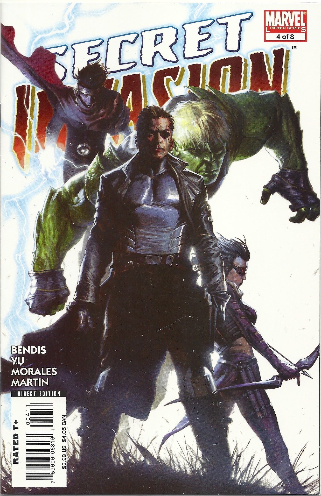 Secret Invasion 1, 2, 3, 4, 5, 6, 7 8 Requiem Fantastic Four Bendis Yu --3