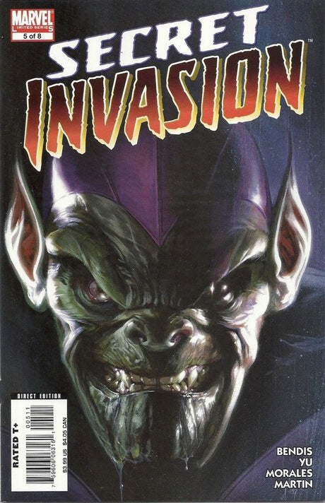 Secret Invasion 1, 2, 3, 4, 5, 6, 7, 8 Wolverine Iron Man Bendis Yu --4