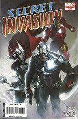 Secret Invasion 1, 2, 3, 4, 5, 6, 7 8 Requiem Fantastic Four Bendis Yu --5