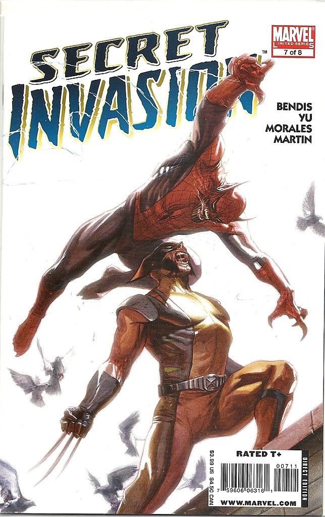 Secret Invasion 1, 2, 3, 4, 5, 6, 7 8 Requiem Fantastic Four Bendis Yu --6