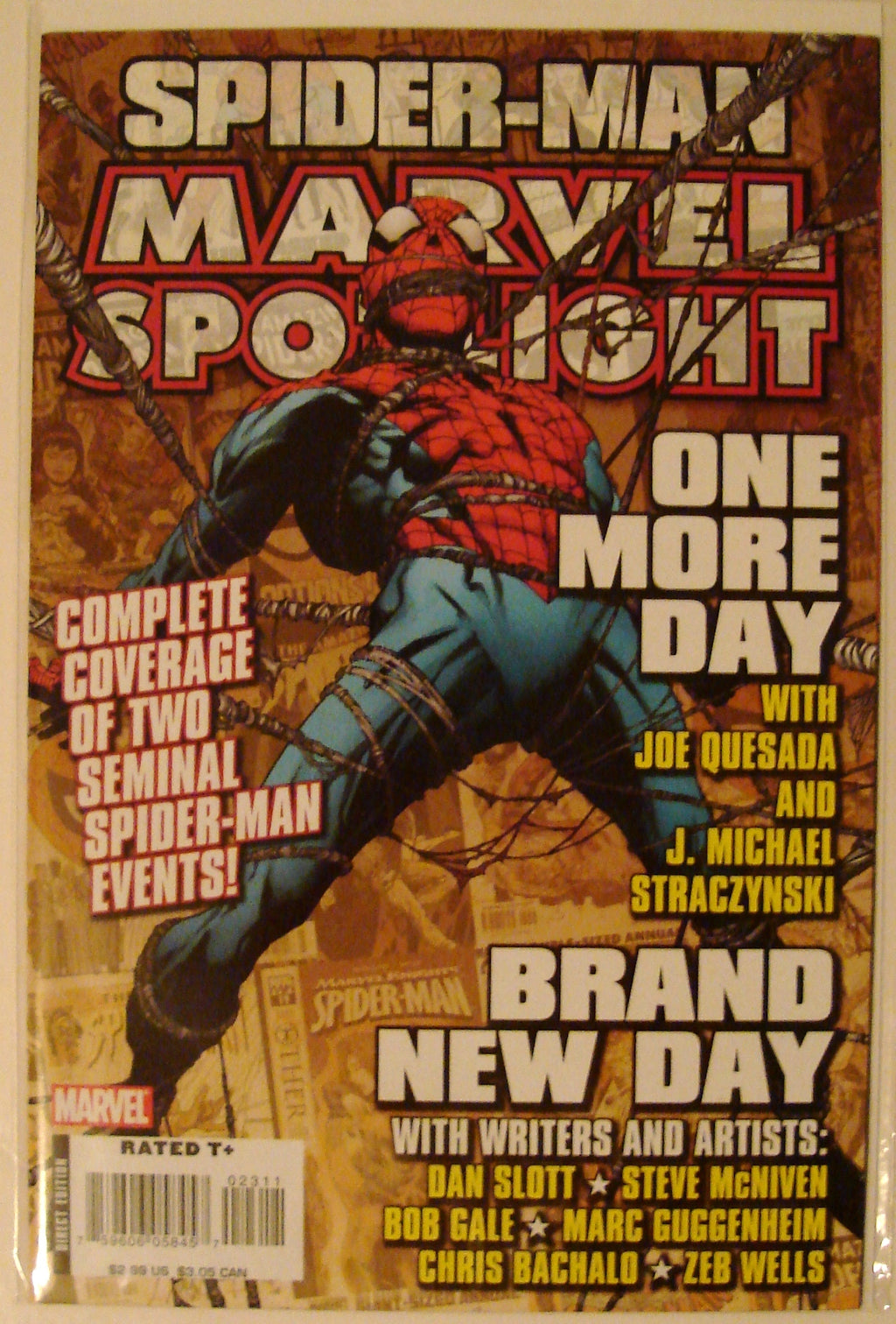 Spider-Man OMD Amazing 544, 545 Friendly 24 Sensational 41 Quesada --1