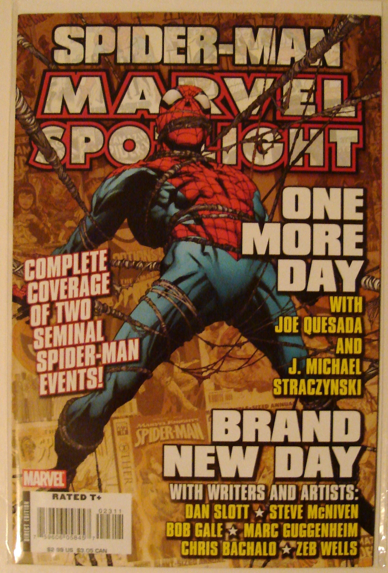 Spider-Man OMD Amazing 544, 545 Friendly 24 Sensational 41 Quesada --1