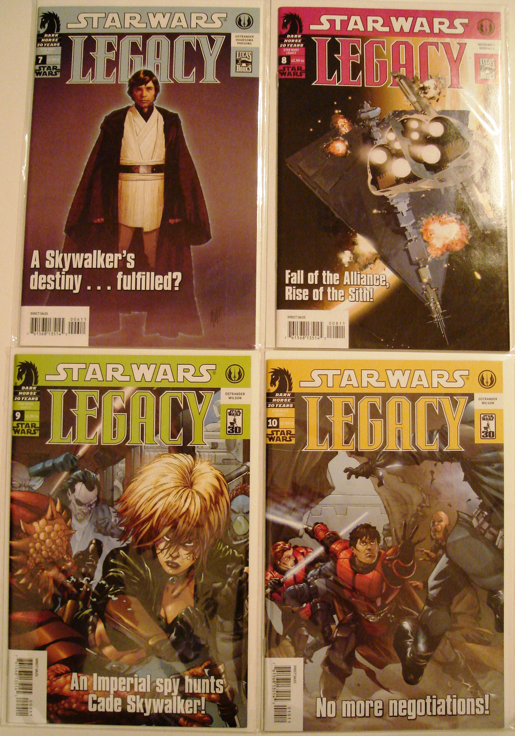 Star Wars Legacy vol.1 7, 8, 9, 10, 11, 12, 13, 14 Ostrander Duursema --0