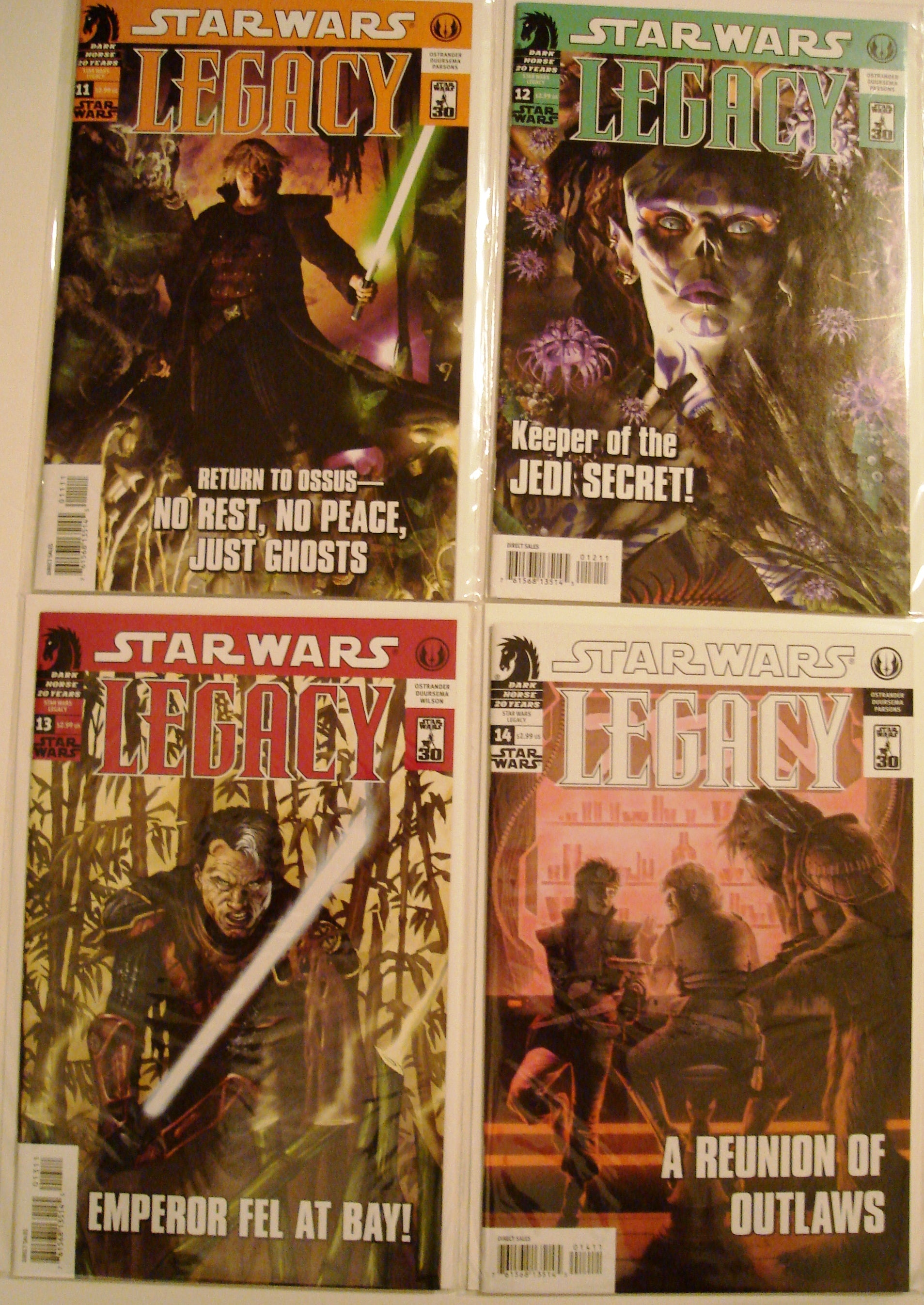 Star Wars Legacy vol.1 7, 8, 9, 10, 11, 12, 13, 14 Ostrander Duursema --1