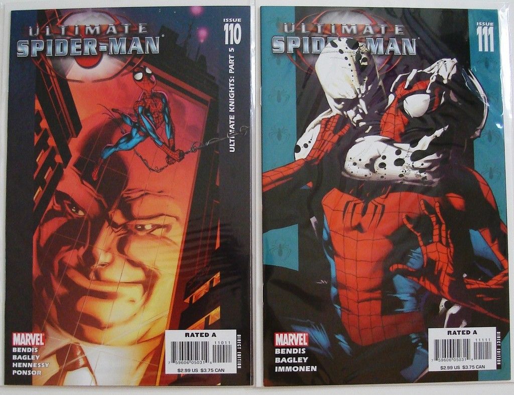 Ultimate Spider-Man 105 106 107 108 109 110 111 Bendis Bagley --2