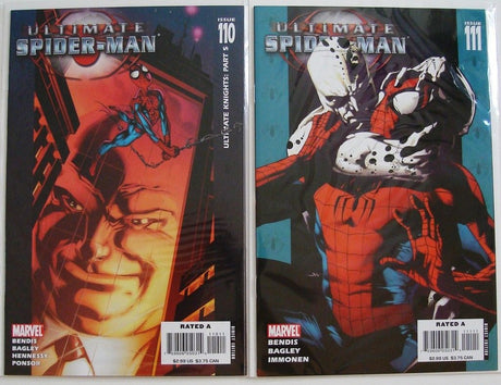 Ultimate Spider-Man 105 106 107 108 109 110 111 Bendis Bagley --2