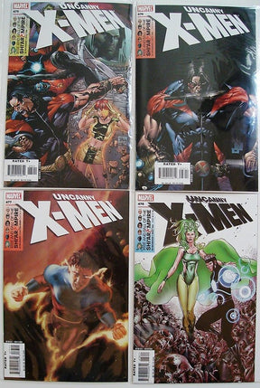 Uncanny X-Men 475, 476, 477, 478, 479, 480 Shi'Ar Empire Brubaker Tan --0