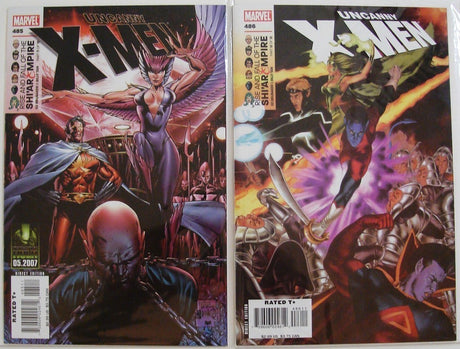 Uncanny X-Men 481, 482, 483, 484, 485, 486 Shi'Ar Empire Brubaker Tan --3