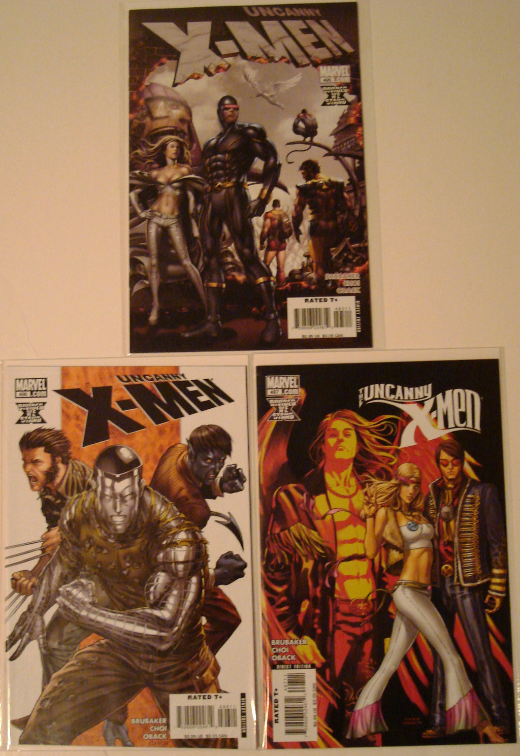 Uncanny X-Men 495, 496, 497, 500, 501, 502 Wolverine --0