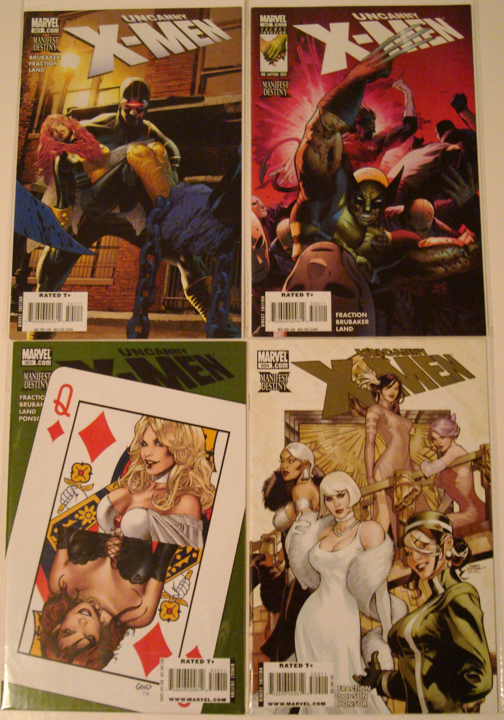 Uncanny X-Men 497, 498, 499, 500, 501, 502, 503, 504, 505, 513 --1