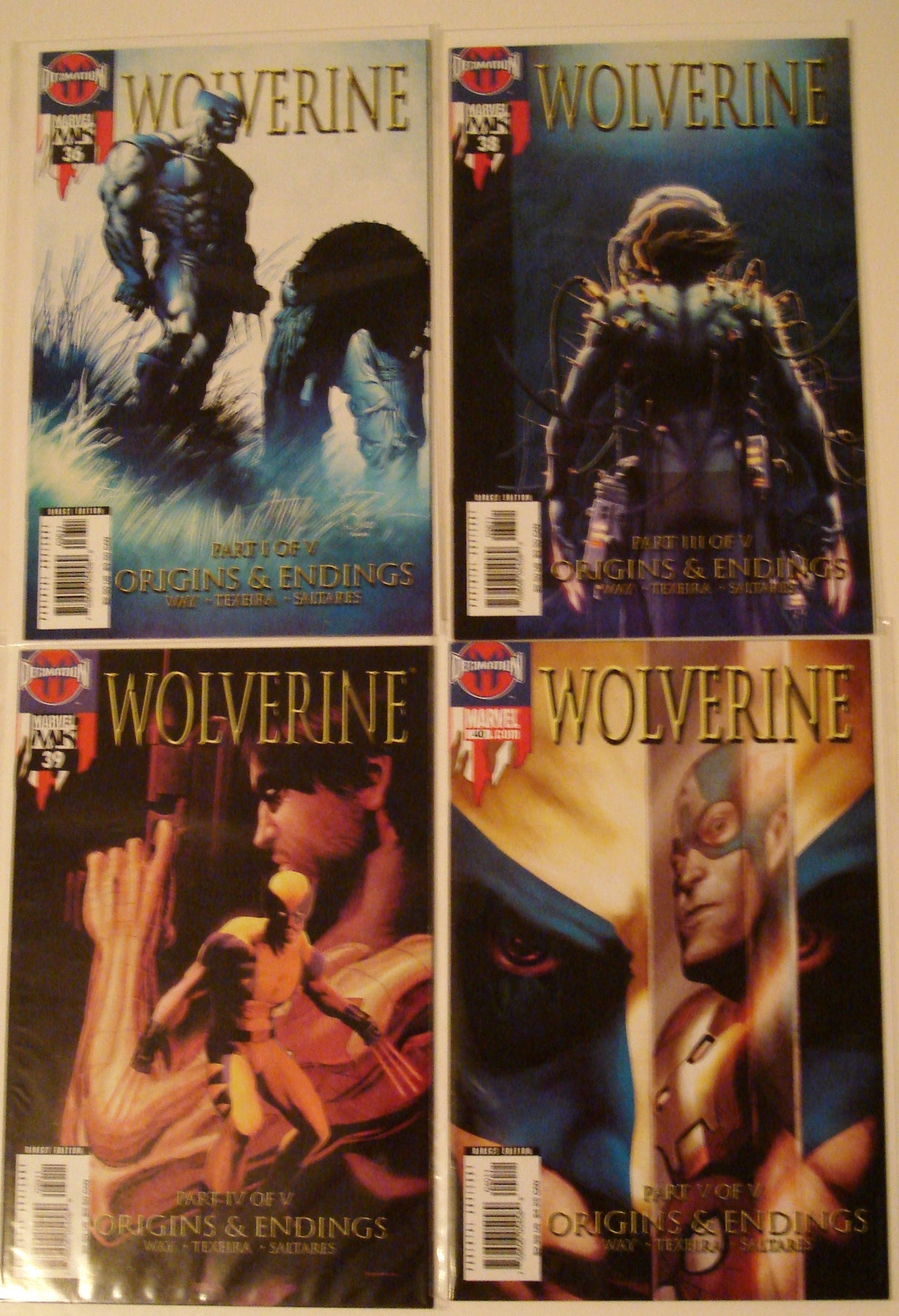 Wolverine 2003 36 38 39 40 42 43 44 45 Captain America Civil War Movie --1