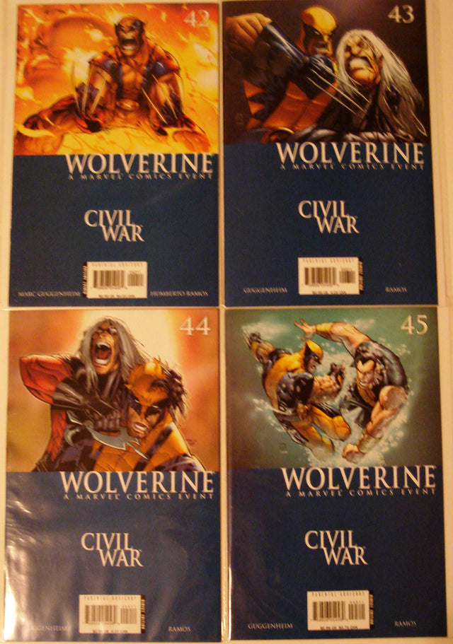 Wolverine 2003 36 38 39 40 42 43 44 45 Captain America Civil War Movie --0