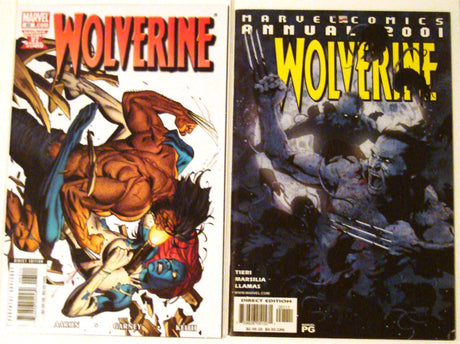 Wolverine 2003 56 57 58 64 65 Annual 2001 X-Men Aaron Chaykin Garney --1