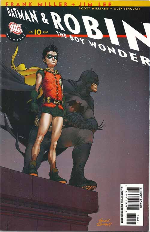 All Star Batman And Robin 10 Frank Quitely Variant -- Miller Jim Lee --0