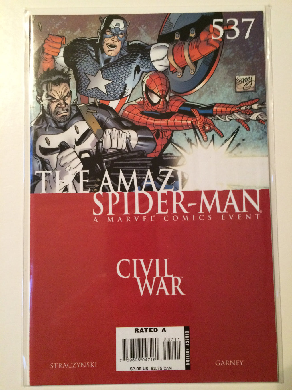 Amazing Spider-Man 533, 534, 535, 536, 537, 538 Civil War Movie Coming --1