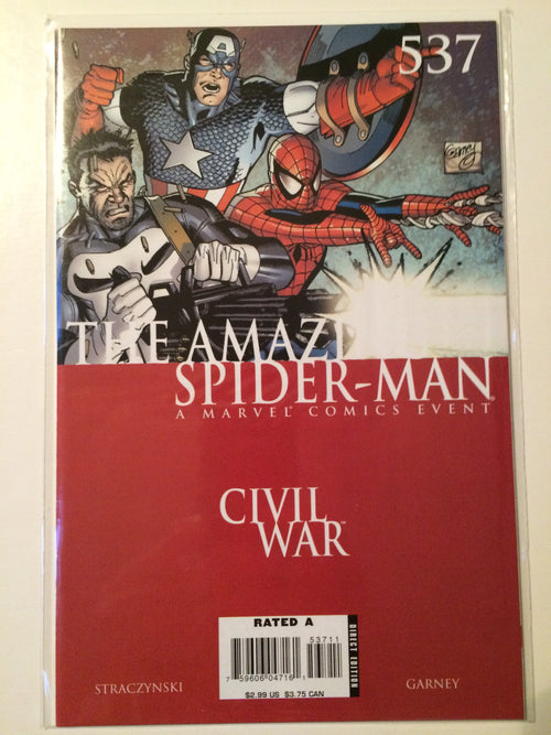 Amazing Spider-Man 533, 534, 535, 536, 537, 538 Civil War Movie Coming --1