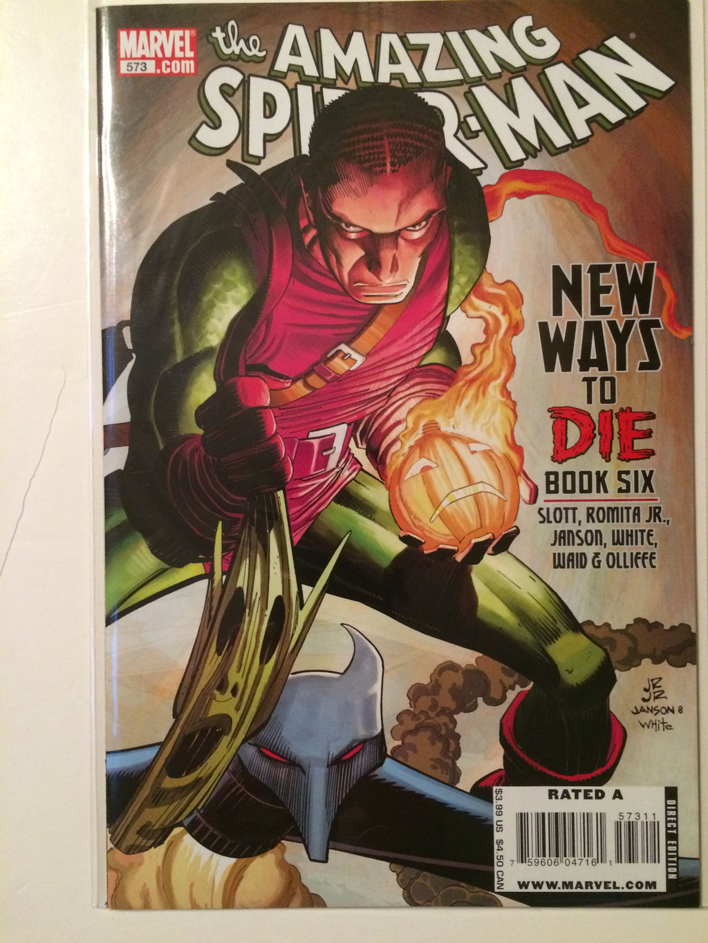 Amazing Spider-Man 568 570 571 572 573 New Ways to Die Venom Romita --1