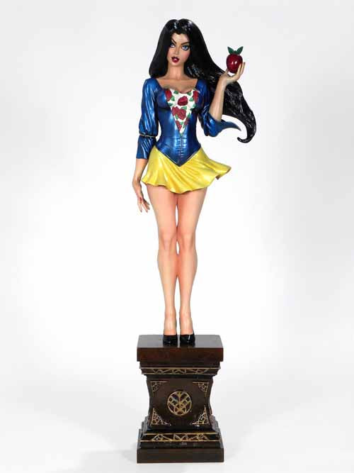 Grimm Fairy Tales Snow White Statue -- CS Moore Studio --0