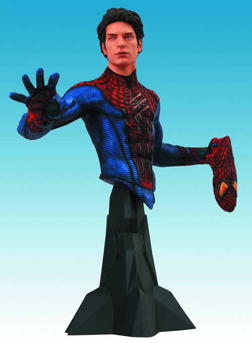 Amazing Spider-Man Movie Maskless Spider-Man Bust --0