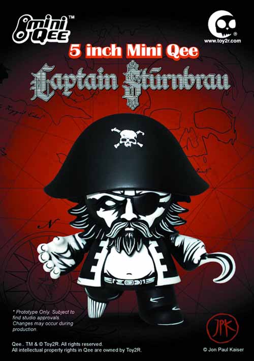 Captain Sturnbrau 5In Mini Qee Vinyl Figure --0