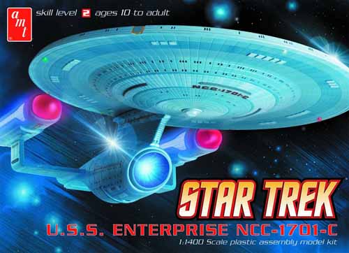 Star Trek 1/1400 Enterprise 1701-C Model Kit --0