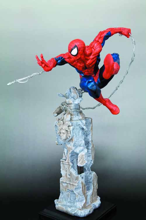 Amazing Spider-Man Unleashed Fine Art Statue --0