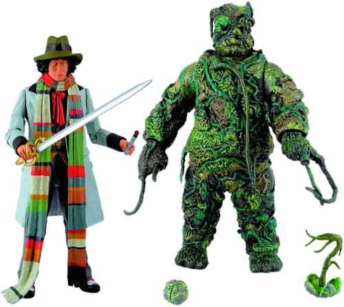 Doctor Who Seeds Of Doom Action Figure 2-Pack --0